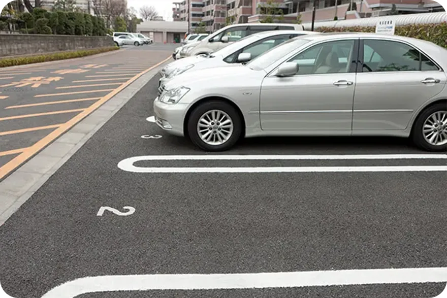 駐車場の写真